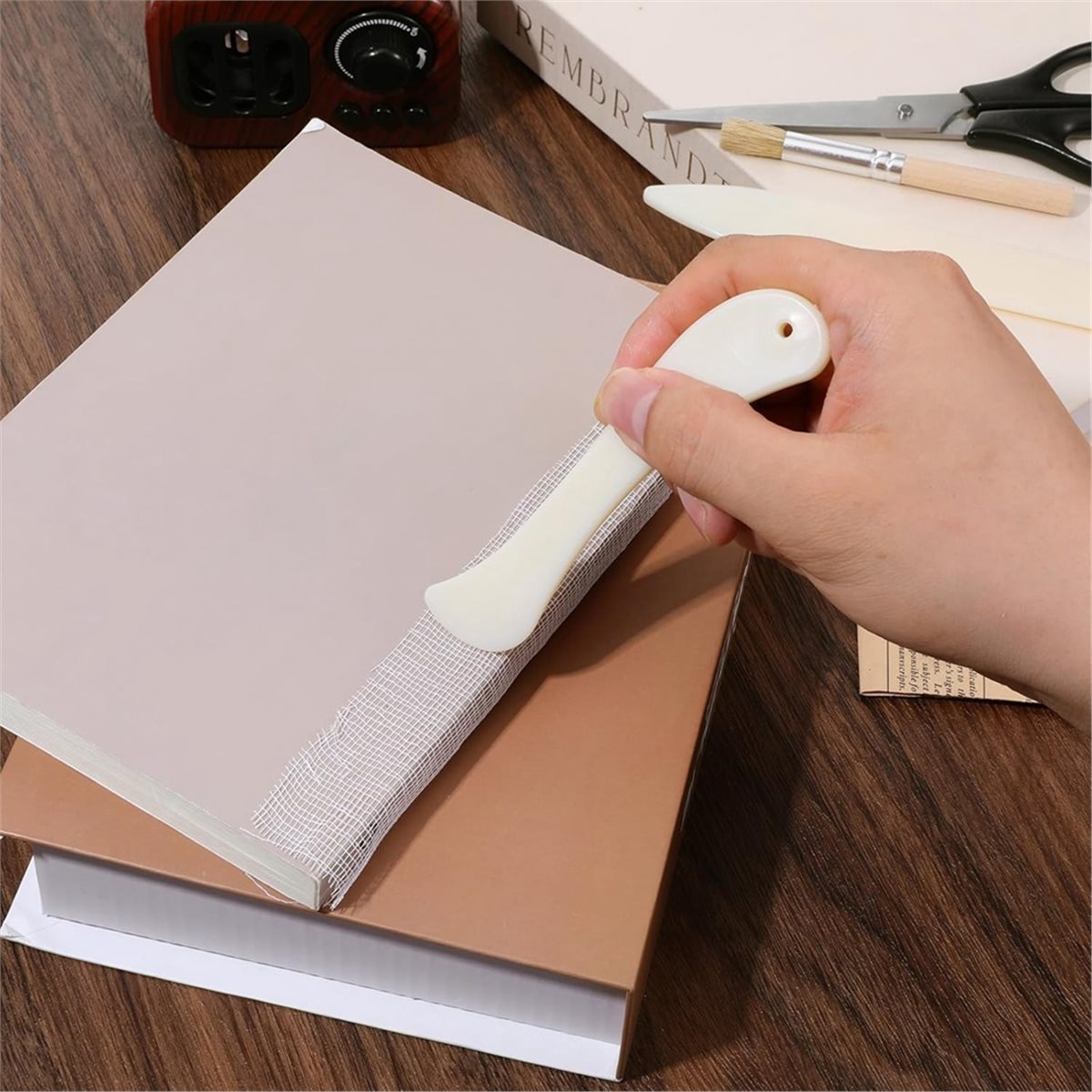 Bone Folder Tool - Kit de réparation de reliure de