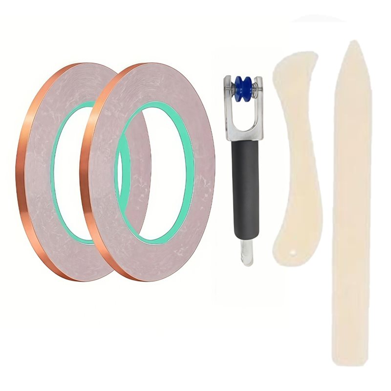 Bone Folder Tool - Ruban adhésif en cuivre PORK, kit