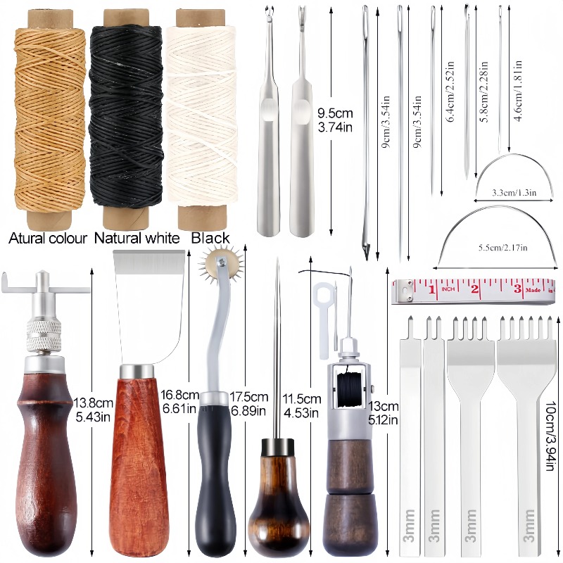 Groover Stitching Tool - Kit d'outils professionnels pour la couture