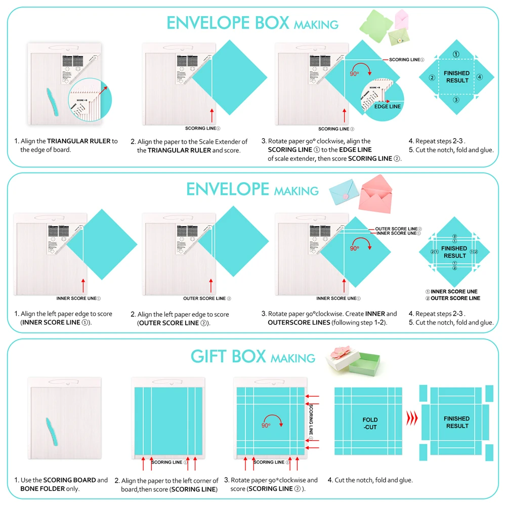 Grand tableau de marquage poly - Bone Folder Tool avis et prix