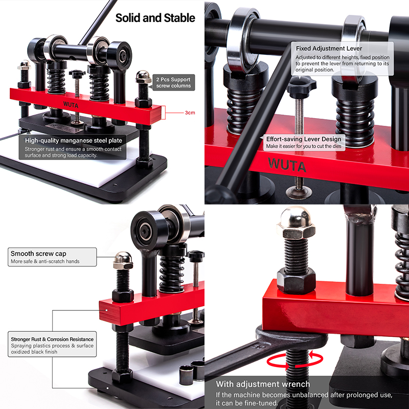 WUTA Machine de découpe manuel - Leatherwork Machine avis et prix