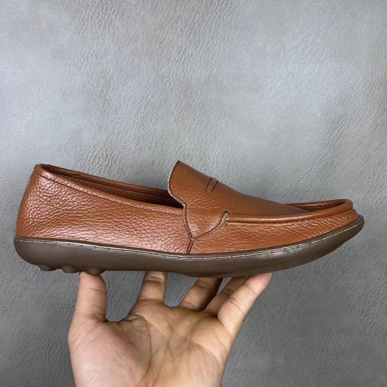 Chaussures basses en cuir à bo - Leatherwork Designs avis et prix
